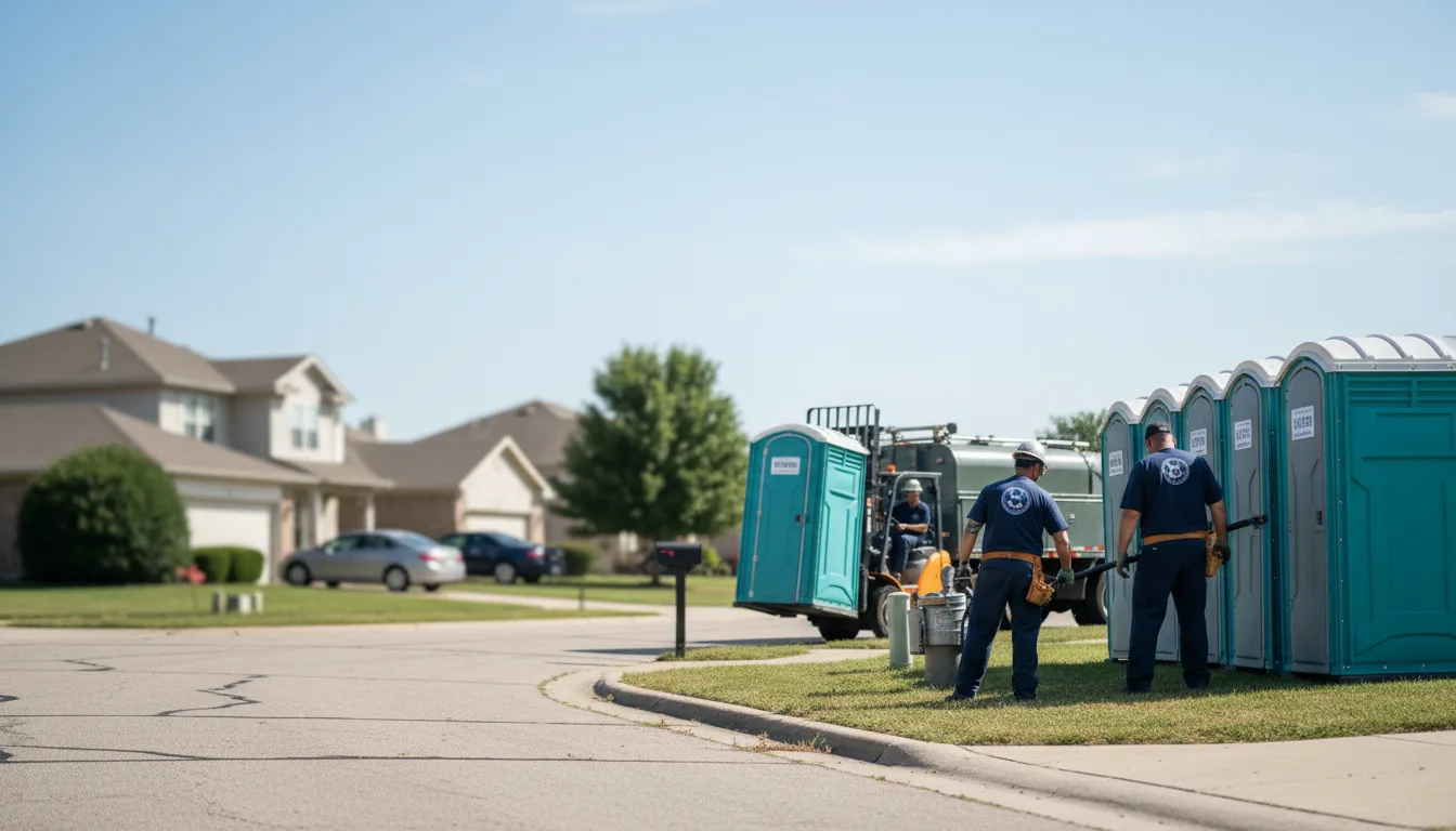 Porta Potty Rental in Minooka, IL near me